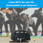 Túi đeo vai đơn bảo vệ loa Bluetooth di động cho JBL Boombox, bọc loa màu đen