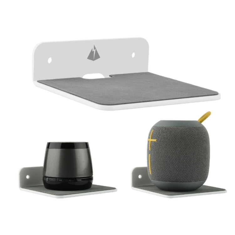 Giá treo tường lưu trữ loa Bluetooth, giá đỡ sạc điện thoại cạnh giường, 4,3 inch