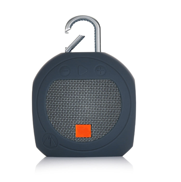 Bọc bảo vệ loa Bluetooth bằng silicone chống rơi cho JBL Clip 3, màu hồng, đen, xám trung bình, xám đậm xanh, xanh ngọc