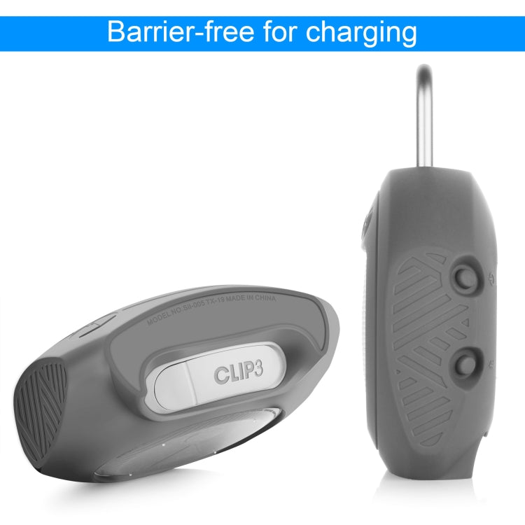 Bọc bảo vệ loa Bluetooth bằng silicone chống rơi cho JBL Clip 3, màu hồng, đen, xám trung bình, xám đậm xanh, xanh ngọc