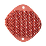 Bộ 2 bàn chải silicone đa năng làm sạch không dầu, miếng chà rửa nhà bếp, màu đỏ Honey Bud, xanh tre, xám thông