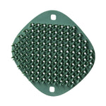 Bộ 2 bàn chải silicone đa năng làm sạch không dầu, miếng chà rửa nhà bếp, màu đỏ Honey Bud, xanh tre, xám thông