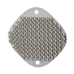 Bộ 2 bàn chải silicone đa năng làm sạch không dầu, miếng chà rửa nhà bếp, màu đỏ Honey Bud, xanh tre, xám thông