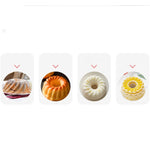 Khuôn bánh cupcake silicone DIY sáng tạo, kiểu: Gấu (Hồng Macaron), Hình hoa (Xanh Macaron), Hình hoa (Hồng Macaron), Hình hoa (Màu kẹo), Rỗng (Xanh lam Macaron), Rỗng (Hồng Macaron), Rỗng (Màu kẹo)