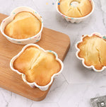 Khuôn bánh cupcake silicone DIY sáng tạo, kiểu: Gấu (Hồng Macaron), Hình hoa (Xanh Macaron), Hình hoa (Hồng Macaron), Hình hoa (Màu kẹo), Rỗng (Xanh lam Macaron), Rỗng (Hồng Macaron), Rỗng (Màu kẹo)