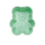 Khuôn bánh cupcake silicone DIY sáng tạo, kiểu: Gấu (Hồng Macaron), Hình hoa (Xanh Macaron), Hình hoa (Hồng Macaron), Hình hoa (Màu kẹo), Rỗng (Xanh lam Macaron), Rỗng (Hồng Macaron), Rỗng (Màu kẹo)