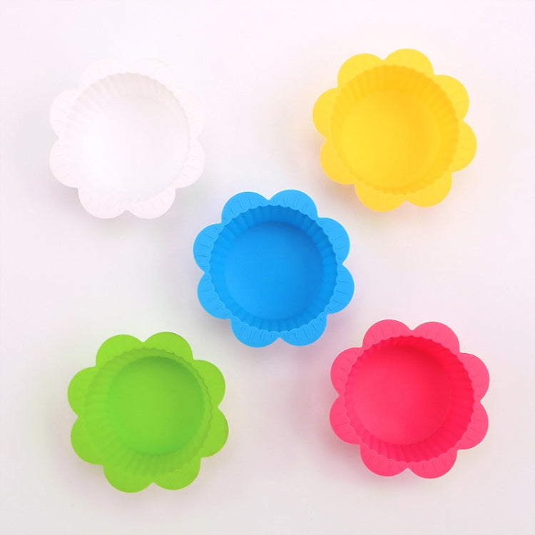 Bộ 20 khuôn làm bánh macaron hình ren silicone, khuôn cốc bánh, bánh pudding, bánh trứng, bánh muffin, giao màu ngẫu nhiên, 20 cái/bộ