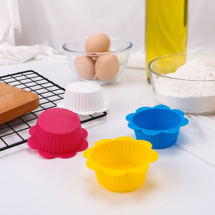 Bộ 20 khuôn làm bánh macaron hình ren silicone, khuôn cốc bánh, bánh pudding, bánh trứng, bánh muffin, giao màu ngẫu nhiên, 20 cái/bộ