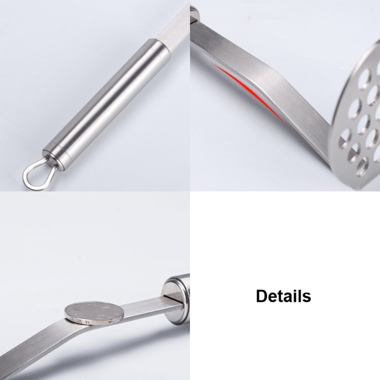 Dụng cụ nghiền khoai tây bằng thép không gỉ 304, dụng cụ bổ sung thức ăn cho bé, thép không gỉ 304