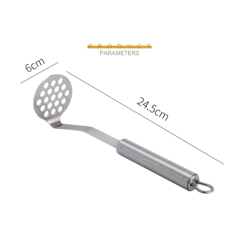 Dụng cụ nghiền khoai tây bằng thép không gỉ 304, dụng cụ bổ sung thức ăn cho bé, thép không gỉ 304