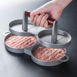 Khuôn ép thịt hamburger bằng hợp kim nhôm, 1 chiếc hợp kim nhôm
