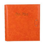 Album Ảnh PP Khe Giữa 6 inch 500 Tờ Bìa Da PU Phong Cách Cổ Điển Mạ Vàng, Màu Đỏ, Vàng, Xanh Dương, Đen, Be, Cam, Đỏ Đậm