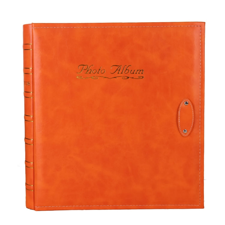 Album Ảnh PP Khe Giữa 6 inch 500 Tờ Bìa Da PU Phong Cách Cổ Điển Mạ Vàng, Màu Đỏ, Vàng, Xanh Dương, Đen, Be, Cam, Đỏ Đậm