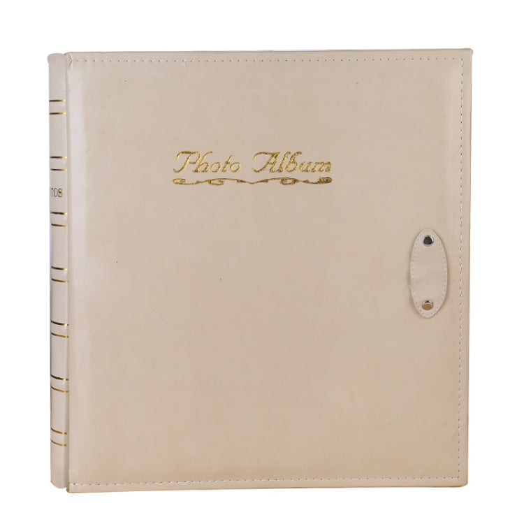 Album Ảnh PP Khe Giữa 6 inch 500 Tờ Bìa Da PU Phong Cách Cổ Điển Mạ Vàng, Màu Đỏ, Vàng, Xanh Dương, Đen, Be, Cam, Đỏ Đậm