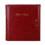 Album Ảnh PP Khe Giữa 6 inch 500 Tờ Bìa Da PU Phong Cách Cổ Điển Mạ Vàng, Màu Đỏ, Vàng, Xanh Dương, Đen, Be, Cam, Đỏ Đậm