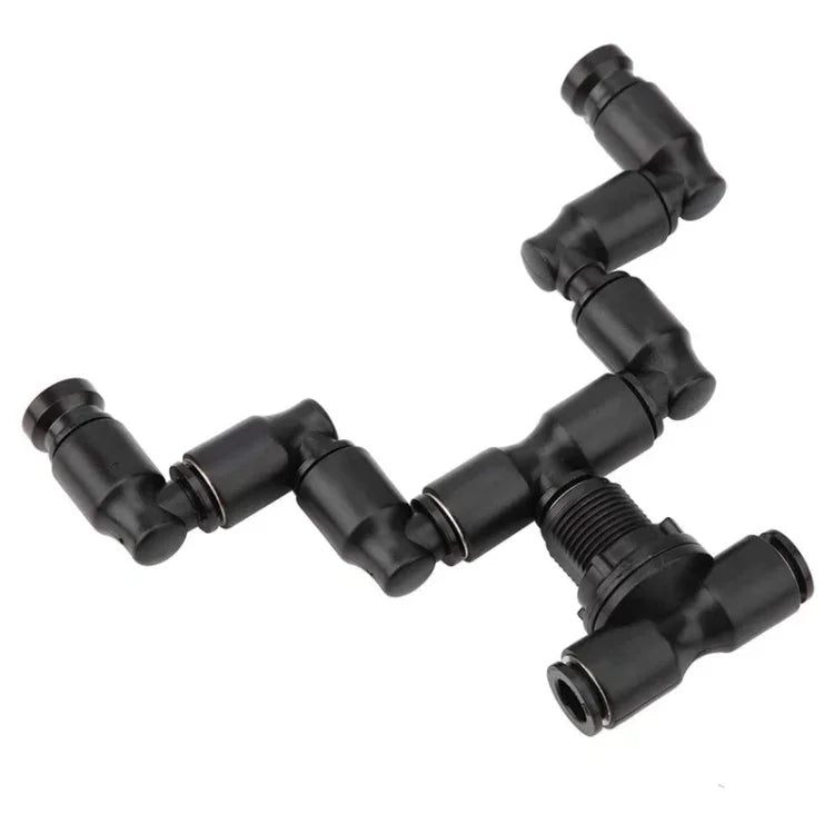 Đầu Phun Phun Sương Làm Mát Đôi Đầu Cho Bể Sinh Thái Rừng Mưa MS-PT03, Hộp Cho Thú Leo Núi, MS-PT03