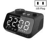 Loa Bluetooth không dây M9 đa chức năng, đồng hồ báo thức để bàn, hỗ trợ thẻ TF, USB và AUX, phích cắm Mỹ, EU, Anh