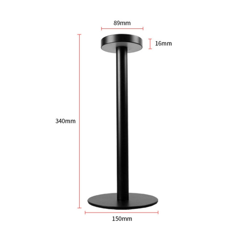 Đèn bàn LED chống nước bảo vệ mắt BC965 cho học sinh, đèn bàn cạnh giường, đèn bàn quầy bar, màu đen, trắng, họa tiết cẩm thạch mực