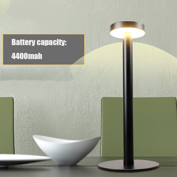 Đèn bàn LED chống nước bảo vệ mắt BC965 cho học sinh, đèn bàn cạnh giường, đèn bàn quầy bar, màu đen, trắng, họa tiết cẩm thạch mực