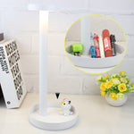 Đèn bàn LED chống nước bảo vệ mắt BC965 cho học sinh, đèn bàn cạnh giường, đèn bàn quầy bar, màu đen, trắng, họa tiết cẩm thạch mực