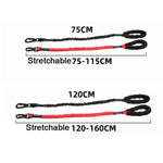 Dây kéo chó HCPET, Dây đàn hồi cao chống nổ cho thú cưng, 75cm, 120cm