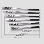 Gậy bóng chày hợp kim nhôm cho bóng mềm, dài 25 inch (63-64cm), 28 inch (70-71cm), 30 inch (75-76cm), 32 inch (80-81cm), 34 inch (85-86cm), 20 inch (51-52cm)