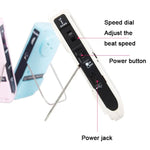 Metronome điện tử hát ENO EM-988A có thể sạc lại cho Piano/Đàn Guitar/Trống/Đàn Cổ Cầm/Đàn Violin, EM-988A (Màu hồng)