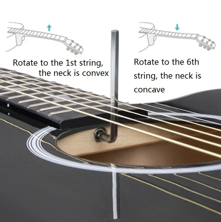 Đàn guitar acoustic dân gian cho người mới bắt đầu luyện tập và giảng dạy nhạc cụ dây, 41 inch (Màu đen), 41 inch (Màu vàng hoàng hôn)