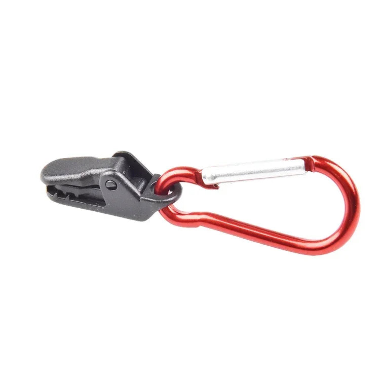 20 kẹp cố định dây căng lều cắm trại ngoài trời, kẹp điểm kéo mái che nướng BBQ