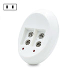 Pin sạc L-ion 9V 6F22, bộ sạc pin lithium 9V, phích cắm US, phích cắm EU