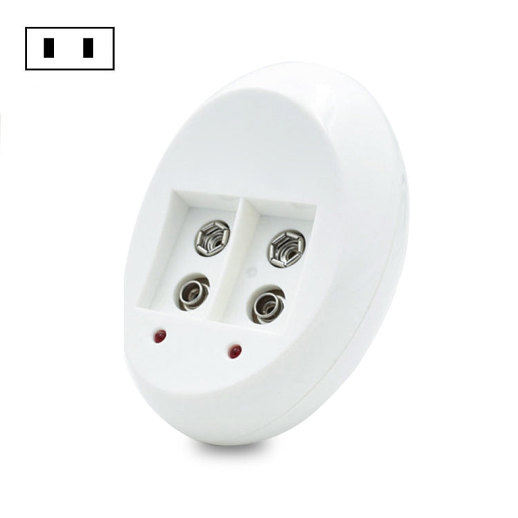 Pin sạc L-ion 9V 6F22, bộ sạc pin lithium 9V, phích cắm US, phích cắm EU