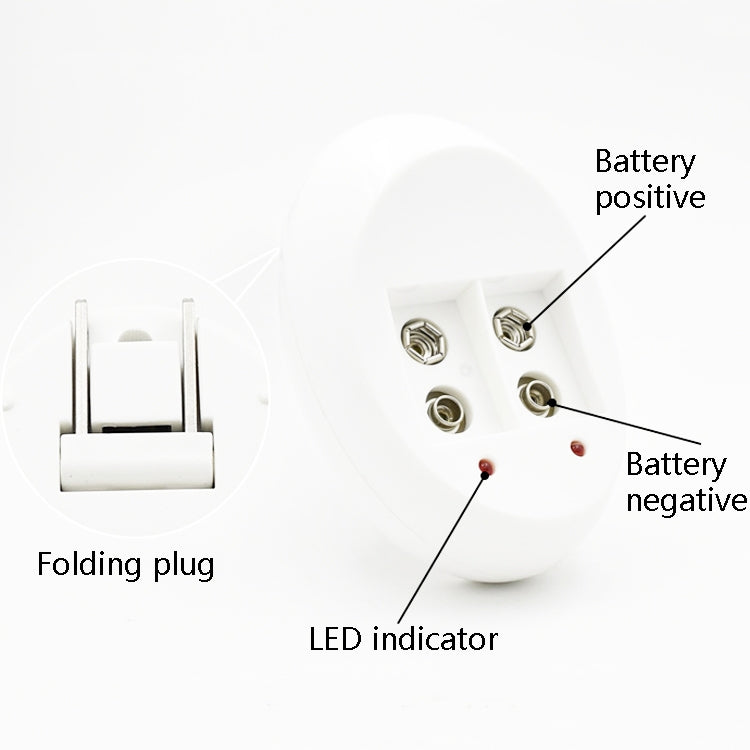 Pin sạc L-ion 9V 6F22, bộ sạc pin lithium 9V, phích cắm US, phích cắm EU