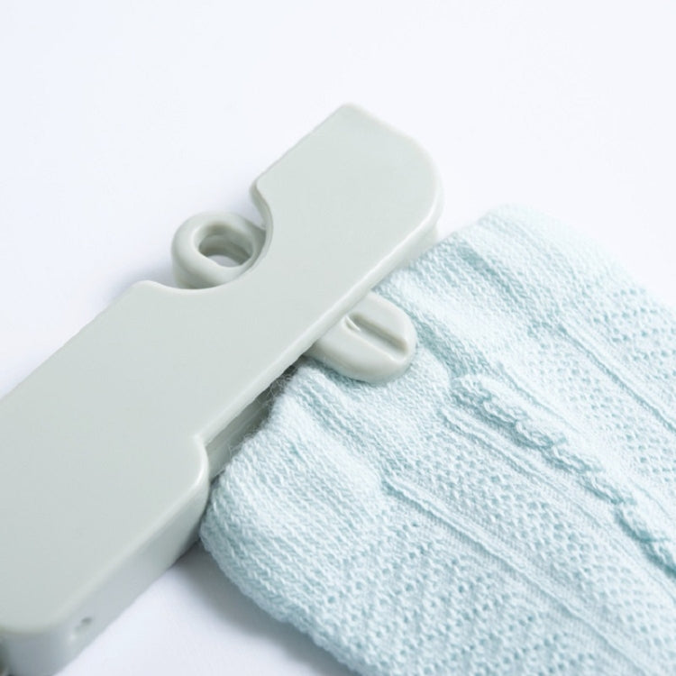 Móc Treo Quần Áo Du Lịch Gấp Gọn Di Động Móc Treo Quần Áo Gia Đình Chống Trượt Và Chống Gió, Xanh Đậm, Hồng, Trắng Ngà, Xanh Nhạt