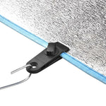 10 kẹp nhựa cố định lều ngoài trời, kẹp mái che lớn nhiều người, kẹp gia cố chống gió