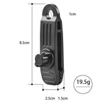 Bộ 10 kẹp chống gió mái che cắm trại ngoài trời, kẹp nhựa điểm kéo bổ sung, kẹp cố định bạt chống mưa, kẹp B, kẹp B + bóng nảy