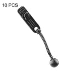 Bộ 10 kẹp chống gió mái che cắm trại ngoài trời, kẹp nhựa điểm kéo bổ sung, kẹp cố định bạt chống mưa, kẹp B, kẹp B + bóng nảy
