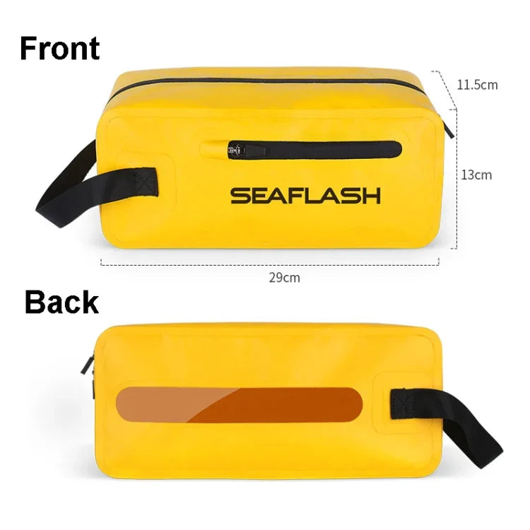 Túi chống nước SEAFLASH 4L, túi bơi khô ướt tách biệt, túi đựng chống nước đi biển, SEAFLASH 4L