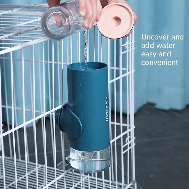 Bình nước thú cưng Bóng cho ăn Bình nước treo chó Cốc nước thú cưng treo lồng, 500ML, 700ML