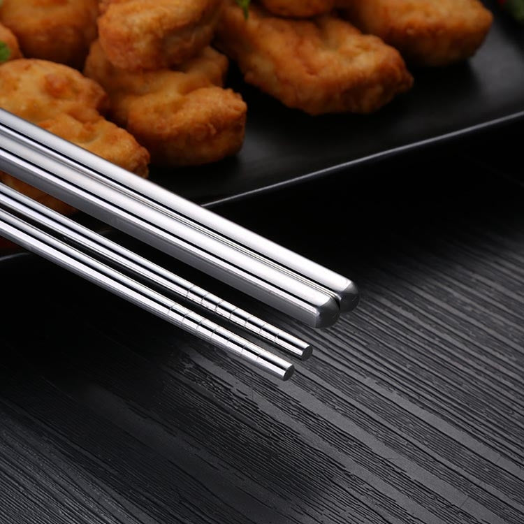 1 đôi đũa kéo dài bằng thép không gỉ, chống trượt, chống bỏng, đũa dài dùng cho mì và lẩu, dài 36cm