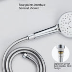 Dây sen vòi hoa sen nước nóng inox phòng tắm, vòi sen PVC, dây 1,5m màu bạc, 2m màu bạc, 1,5m màu vàng, 2m màu vàng