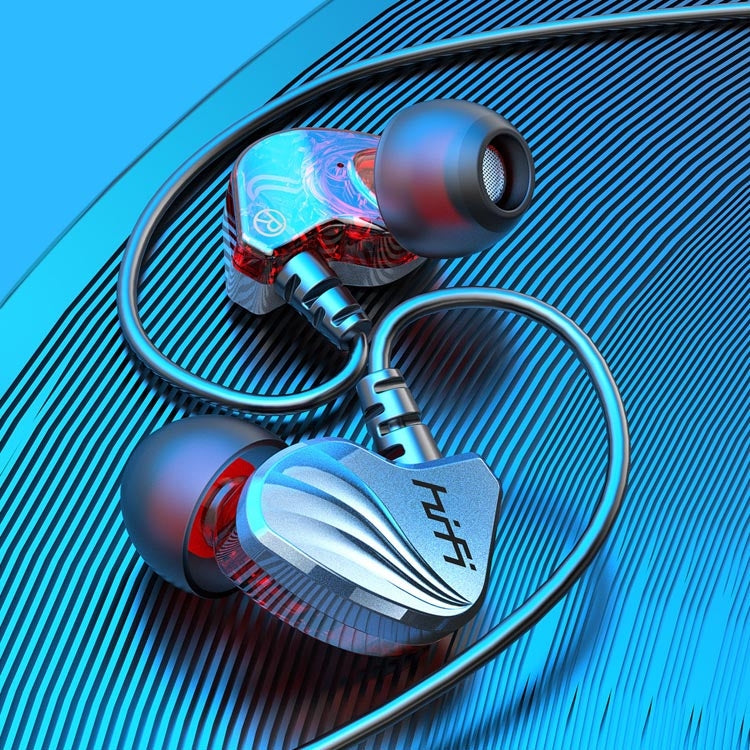Tai nghe có dây cắm trong tai bass cho điện thoại di động chơi game thể thao, màu đen, bạc
