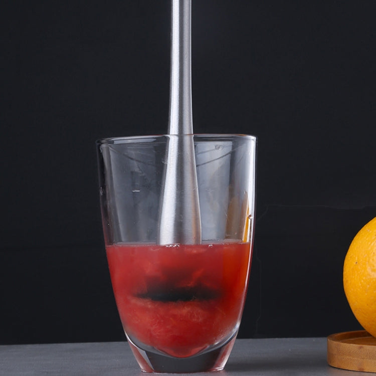Dùi đập đá bào, que nghiền đá bào cho bartender, 23x4x1cm nhỏ, 29.8x4x1.3cm lớn