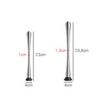 Dùi đập đá bào, que nghiền đá bào cho bartender, 23x4x1cm nhỏ, 29.8x4x1.3cm lớn