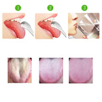 Dụng cụ cạo lưỡi bằng thép không gỉ làm sạch hơi thở hôi + bộ hai món (vàng hồng), dụng cụ cạo lưỡi + bộ hai món (bạc), dụng cụ cạo lưỡi + bộ hai món (vàng hồng)