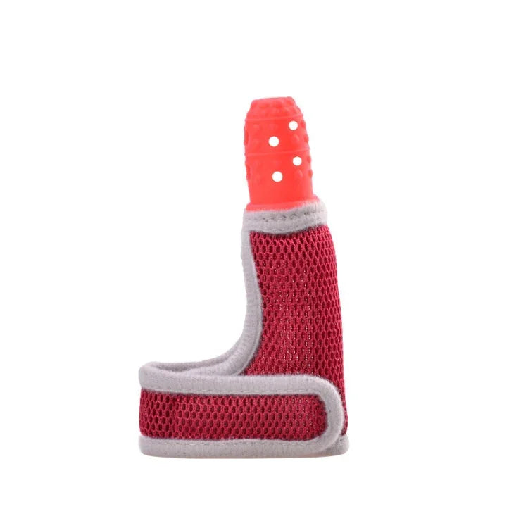 ZT001 Bao ngón tay silicon cho bé mọc răng, chống cắn, thoáng khí, bao ngón cái, đồ chơi mọc răng mẹ và bé, màu hồng, vàng, đỏ, xanh dương, xanh dương trong suốt, đỏ trong suốt, màu cà phê-đỏ, màu cà phê-tím, màu cà phê-trong suốt