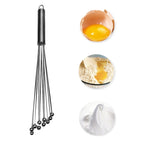 Dụng cụ đánh trứng thủ công bằng thép không gỉ, que đánh trứng thủ công cho nhà bếp, loại A 12 inch, loại A 12 inch, loại A 10 inch, loại B 12 inch, loại B 10 inch, loại C 12 inch, loại C 10 inch