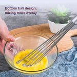 Dụng cụ đánh trứng thủ công bằng thép không gỉ, que đánh trứng thủ công cho nhà bếp, loại A 12 inch, loại A 12 inch, loại A 10 inch, loại B 12 inch, loại B 10 inch, loại C 12 inch, loại C 10 inch