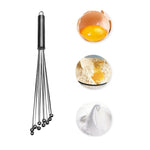 Dụng cụ đánh trứng thủ công bằng thép không gỉ, que đánh trứng thủ công cho nhà bếp, loại A 12 inch, loại A 12 inch, loại A 10 inch, loại B 12 inch, loại B 10 inch, loại C 12 inch, loại C 10 inch