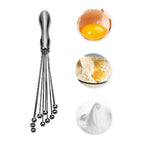Dụng cụ đánh trứng thủ công bằng thép không gỉ, que đánh trứng thủ công cho nhà bếp, loại A 12 inch, loại A 12 inch, loại A 10 inch, loại B 12 inch, loại B 10 inch, loại C 12 inch, loại C 10 inch