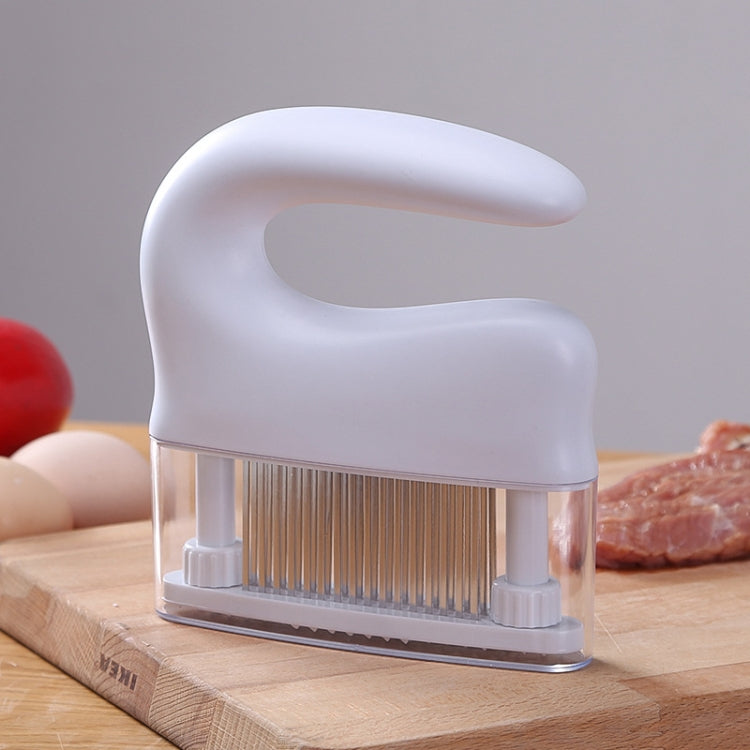 Kim đâm thịt thăn bằng thép không gỉ 48 chốt, Dụng cụ phá xương sườn gia đình, 16.5x14.5cm